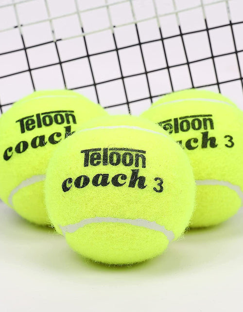 Load image into Gallery viewer, Pressure Training Tennis Balls-12 or 18 Count-Mesh Carry Bag，4 Colors Available，Pressureless Training Exercise Tennis Balls for Beginners.
