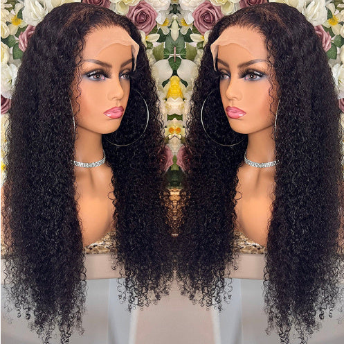 Load image into Gallery viewer, Brazilian Kinky Curly Lace Front Human Hair Wigs
