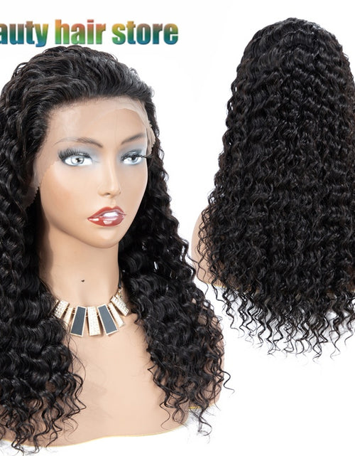 Load image into Gallery viewer, Brazilian Kinky Curly Lace Front Human Hair Wigs
