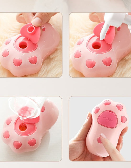 Load image into Gallery viewer, Cat&#39;s Paw Pet Spray Massage Brush
