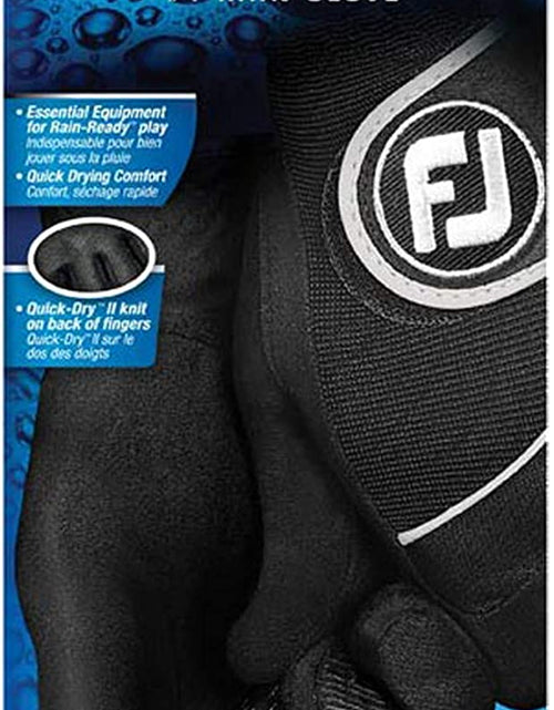 Load image into Gallery viewer, Men&#39;S Raingrip Golf Gloves, Pair (Black)
